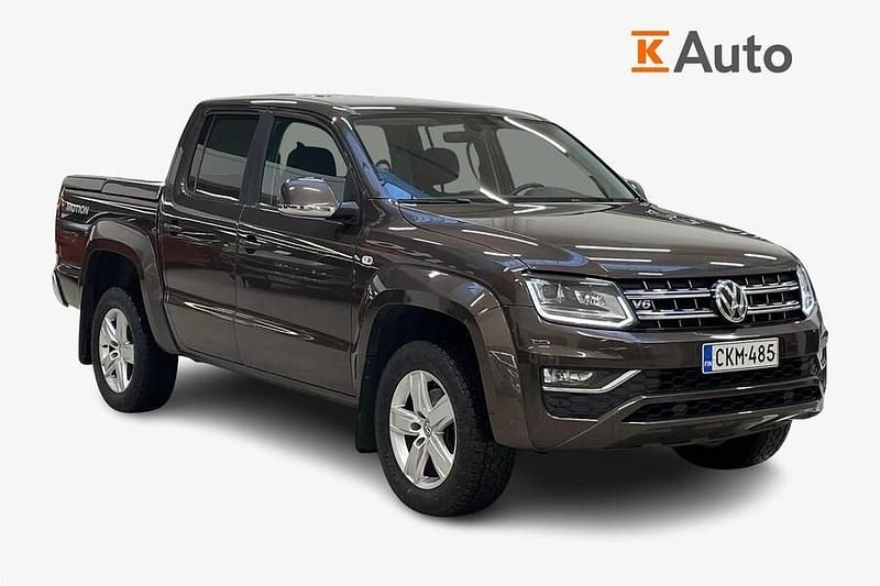 Käytetty VW Amarok Highline 204 HP (150 kW) 2016 Ruskea (beige) Nouto