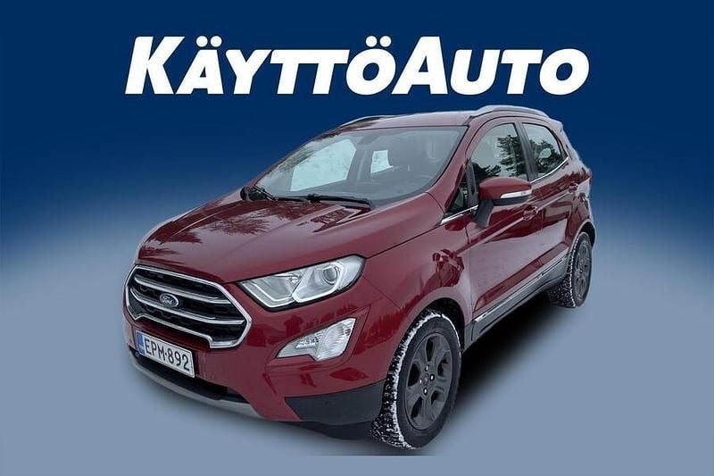 Käytetty Ford Ecosport Titanium 125 HP (91 kW) 2018 Punainen Katumaasturi