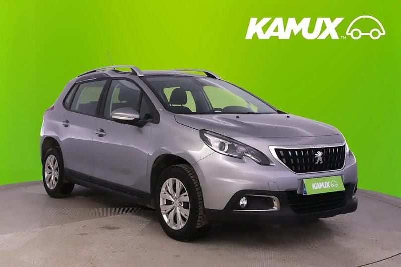 Käytetty Peugeot 2008 Active 110 HP (80 kW) 2017 Hopea / harmaa Katumaasturi