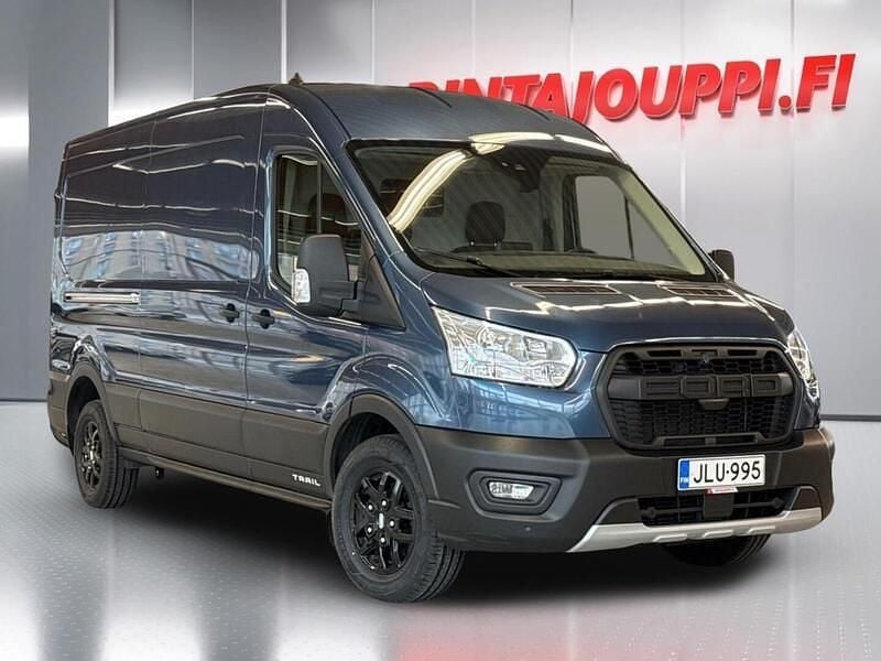Sininen Käytetty 2021 Ford Transit Van | 41 800 € - Kuva 1/3