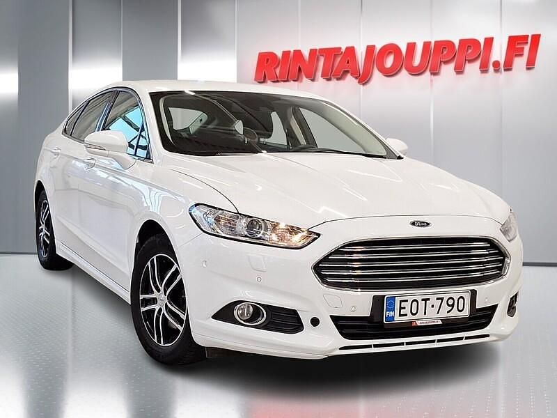 Valkoinen Käytetty 2018 Ford Mondeo Trend Viistoperä | 14 600 € (Hyvä tarjous) - Kuva 1/3