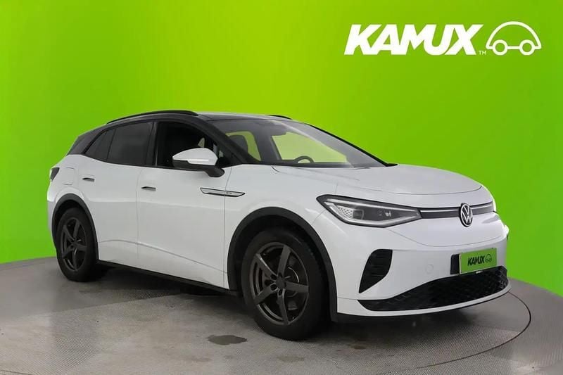 Valkoinen Käytetty 2022 VW ID.4 GTX Katumaasturi | 27 400 € (Hyvä tarjous) - Kuva 1/4