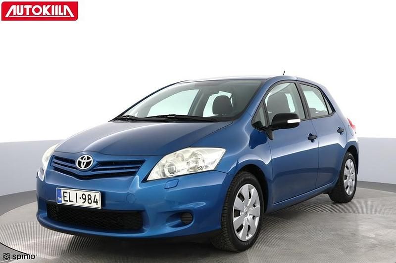 Käytetty Toyota Auris Terra 132 HP (97 kW) 2010 Sininen Viistoperä