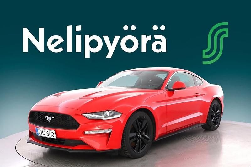 Käytetty Ford Mustang Fastback 290 HP (213 kW) 2018 Punainen Coupe - kaksiovinen