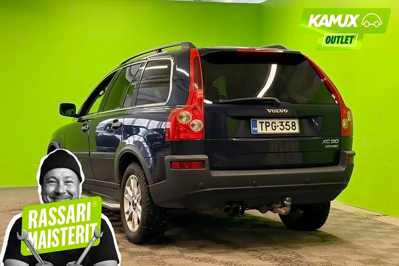 Käytetty Volvo XC90 163 HP (119 kW) 2004 Sininen Katumaasturi