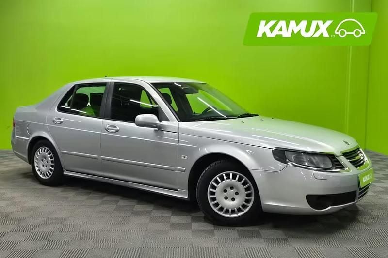 Käytetty Saab 9-5 Linear 150 HP (110 kW) 2007 Hopea / harmaa Sedan