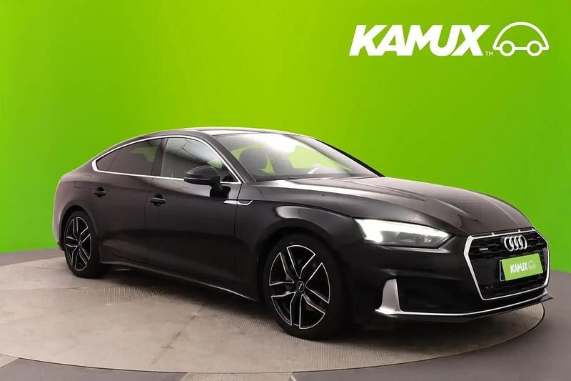 Musta Käytetty 2021 Audi A5 Sportback Advanced Plus Viistoperä | 30 400 € (Hyvä tarjous) - Kuva 1/4