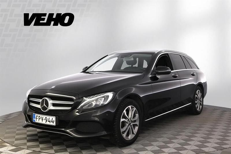Musta Käytetty 2016 Mercedes C200 Business Farmari | 19 480 € (Perustarjous) - Kuva 1/4