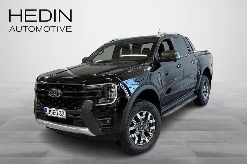 Musta Käytetty 2025 Ford Ranger Wildtrack Nouto | 76 900 € - Kuva 1/4