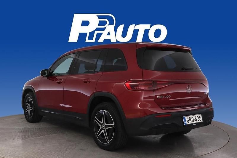 Käytetty Mercedes EQB300 AMG line 167 kW (228 HP) 2024 Punainen Katumaasturi