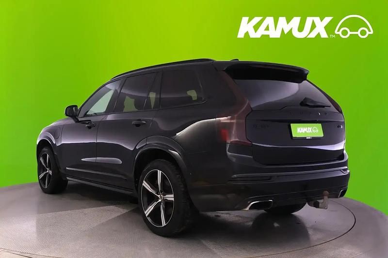 Käytetty Volvo XC90 R-Design 320 HP (235 kW) 2016 Musta Katumaasturi