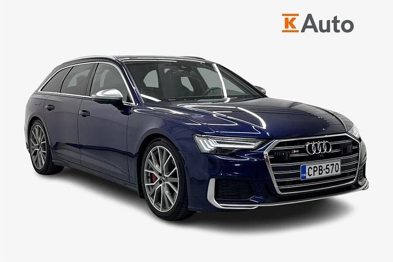 Sininen Käytetty 2021 Audi S6 Farmari | 52 490 € - Kuva 1/4