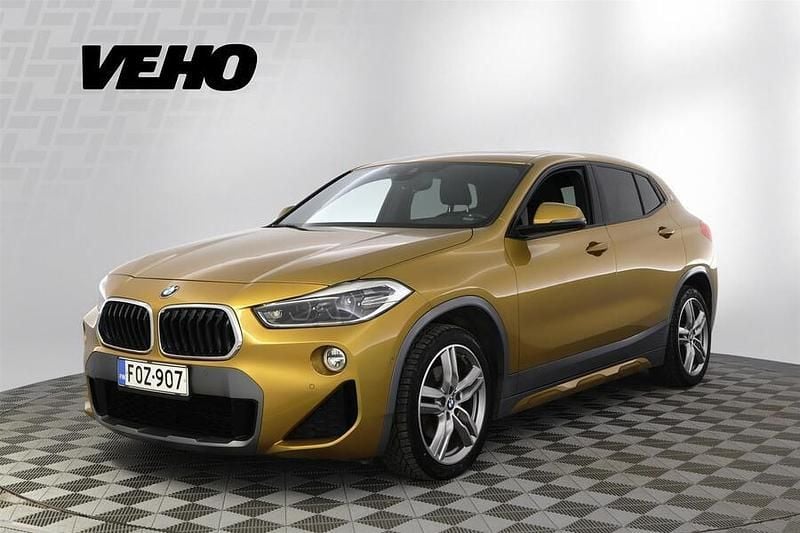 Käytetty BMW X2 M Sport 140 HP (102 kW) 2018 Keltainen Katumaasturi