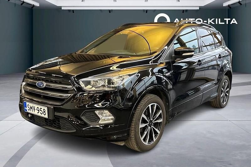 Absolute black Käytetty 2018 Ford Kuga ST-Line Katumaasturi | 18 850 € (Hyvä tarjous) - Kuva 1/4