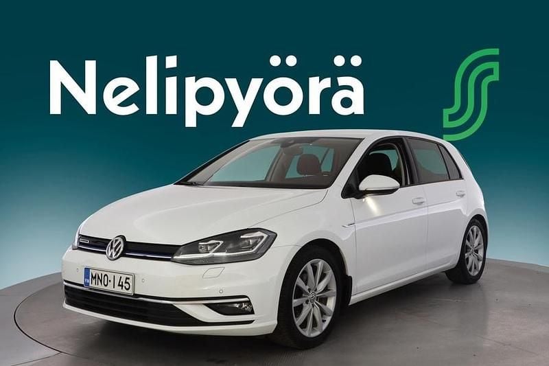 Valkoinen Käytetty 2018 VW Golf VII Highline Viistoperä | 17 700 € (Perustarjous) - Kuva 1/3
