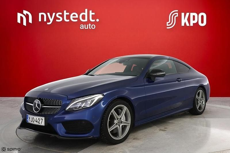 Käytetty Mercedes C300 Business 245 HP (180 kW) 2017 Sininen Coupe - kaksiovinen