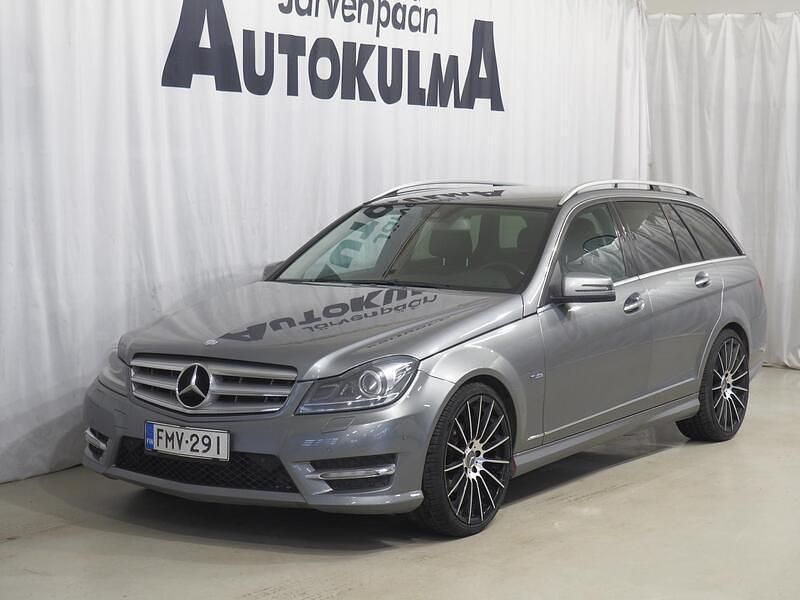 Harmaa Käytetty 2012 Mercedes C250 AMG Farmari | 8 980 € (Perustarjous) - Kuva 1/4