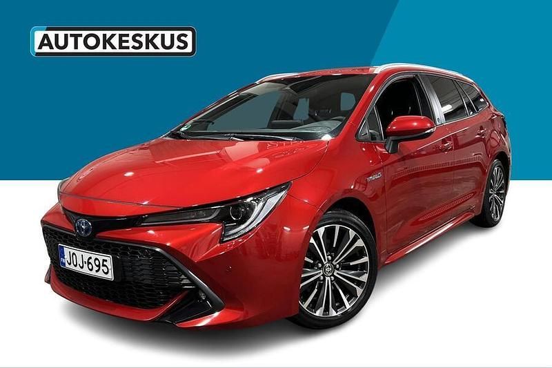 Punainen Käytetty 2021 Toyota Corolla Farmari | 28 390 € (Perustarjous) - Kuva 1/2