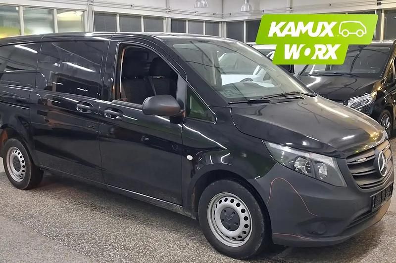 Musta Käytetty 2021 Mercedes Vito Van | 21 900 € - Kuva 1/4