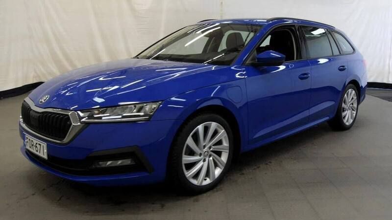 Sininen Käytetty 2021 Skoda Octavia Ambition Farmari | 23 900 € (Perustarjous) - Kuva 1/4
