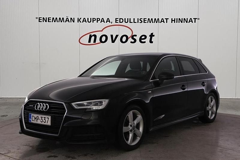 Musta Käytetty 2019 Audi A3 Business Viistoperä | 22 770 € (Perustarjous) - Kuva 1/4