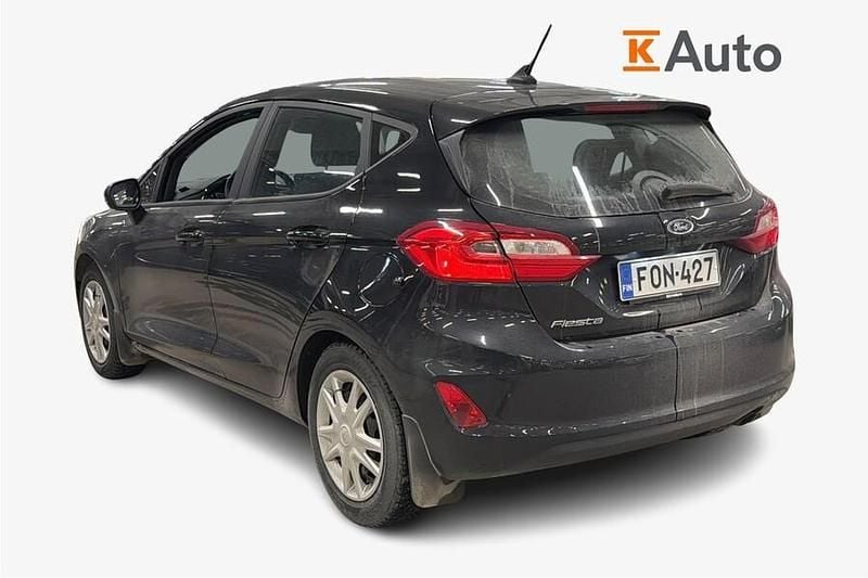 Käytetty Ford Fiesta Trend 94 HP (69 kW) 2021 Musta Viistoperä