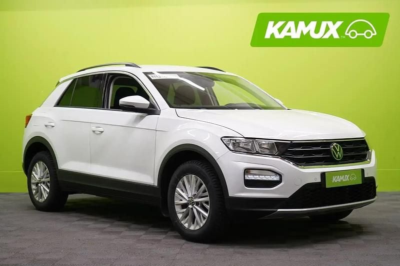 Valkoinen Käytetty 2021 VW T-Roc Style Katumaasturi | 18 700 € (Hyvä tarjous) - Kuva 1/4