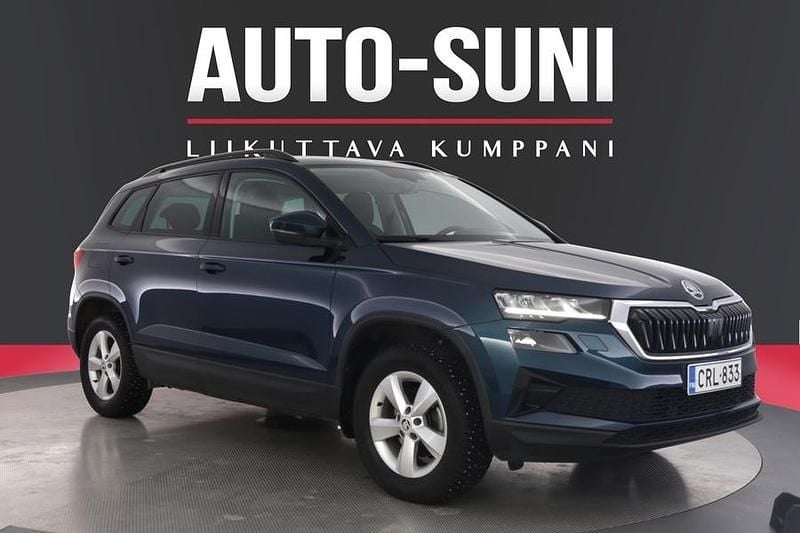 Käytetty Skoda Karoq Ambition 110 HP (80 kW) 2023 Sininen Katumaasturi