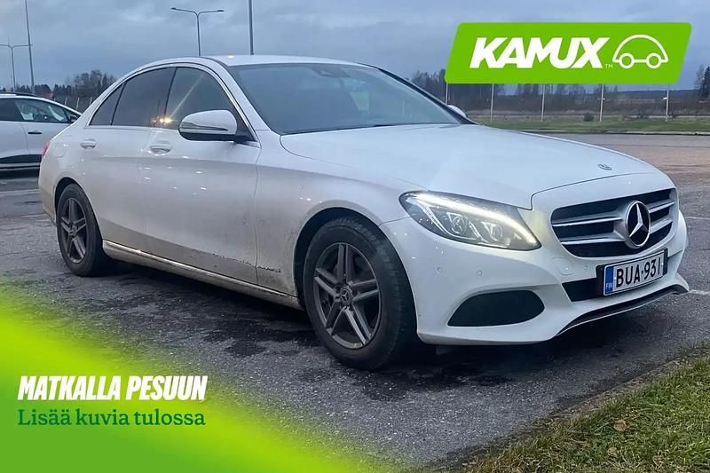 Valkoinen Käytetty 2017 Mercedes C200 Business Sedan | 18 480 € (Perustarjous) - Kuva 1/3