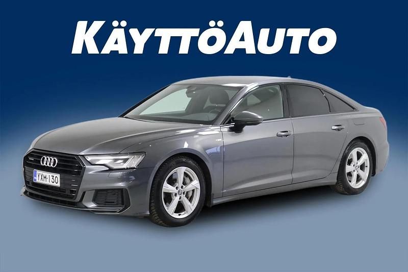 Harmaa Käytetty 2021 Audi A6 Business Sedan | 29 400 € (Hyvä tarjous) - Kuva 1/4