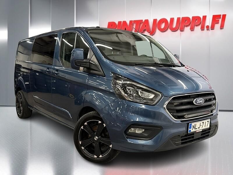 Sininen Käytetty 2019 Ford Transit Custom Limited Van | 29 670 € (Kallis) - Kuva 1/4