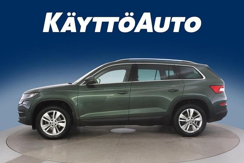Käytetty Skoda Kodiaq Business Line 150 HP (110 kW) 2021 Vihreä Katumaasturi