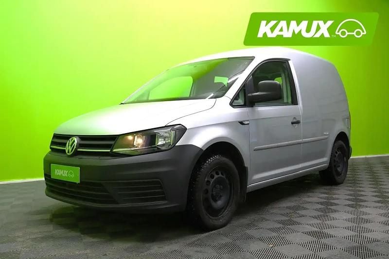 Käytetty VW Caddy 102 HP (75 kW) 2019 Hopea / harmaa Tila-auto