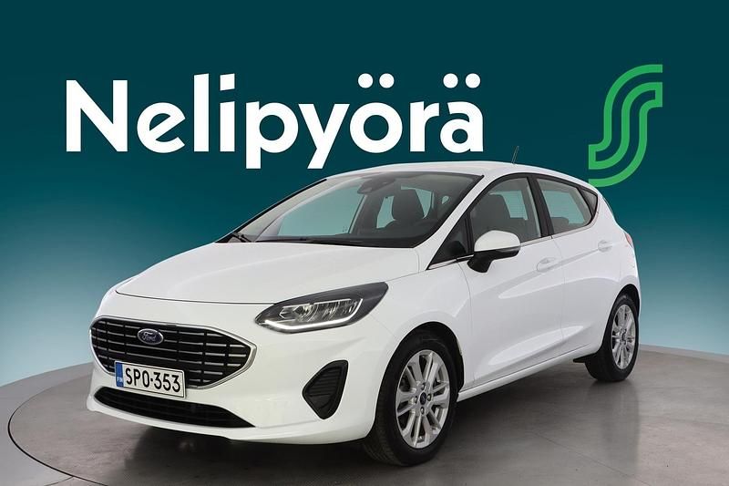 Käytetty Ford Fiesta Titanium 125 HP (91 kW) 2023 Frozen white Viistoperä
