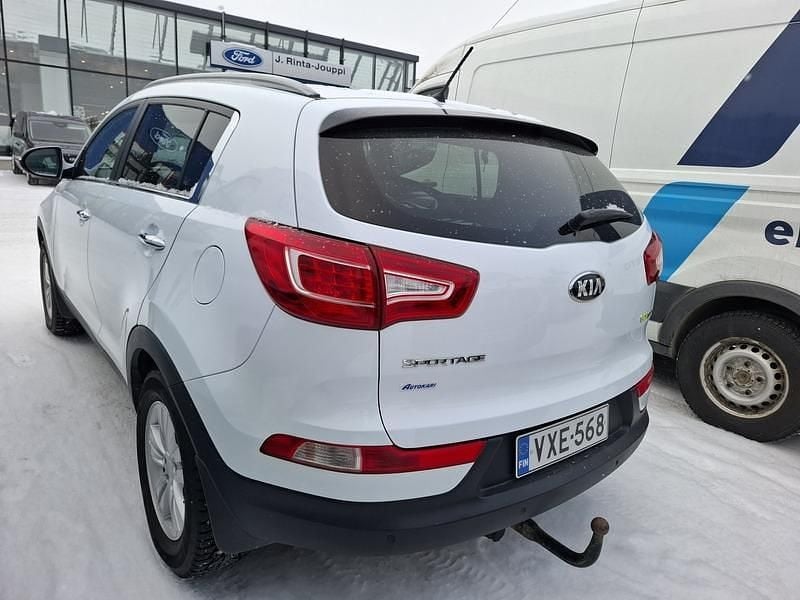 Käytetty Kia Sportage EX 135 HP (99 kW) 2013 Valkoinen Katumaasturi