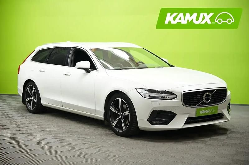 Hopea Käytetty 2017 Volvo V90 R-Design Farmari | 22 880 € (Hieman kallis) - Kuva 1/4