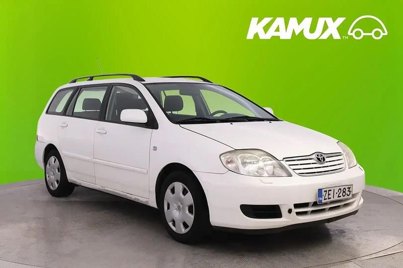 Valkoinen Käytetty 2005 Toyota Corolla Terra Farmari | 4 480 € (Hyvä tarjous) - Kuva 1/4