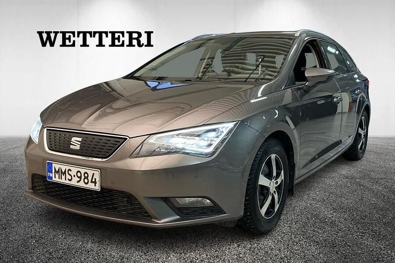 Harmaa Käytetty 2016 Seat Leon ST Ecomotive Farmari | 9 600 € (Perustarjous) - Kuva 1/4
