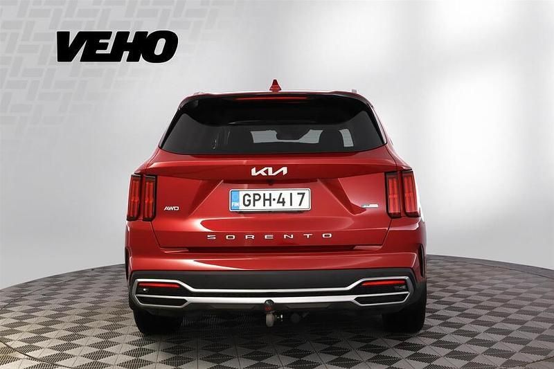 Käytetty Kia Sorento Premium 265 HP (194 kW) 2023 Punainen Katumaasturi