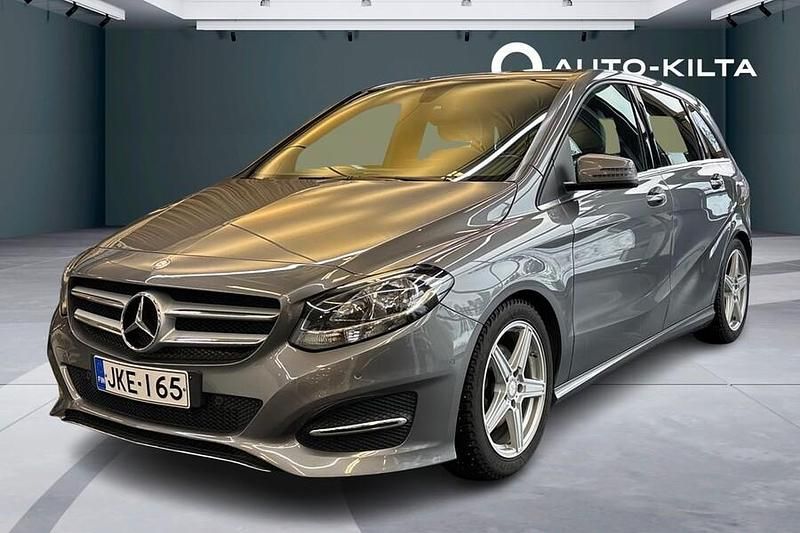 Käytetty Mercedes B180 122 HP (89 kW) 2015 Harmaa Tila-auto