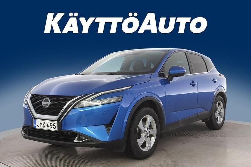 Käytetty Nissan Qashqai N-Connecta 140 HP (102 kW) 2023 Sininen Katumaasturi