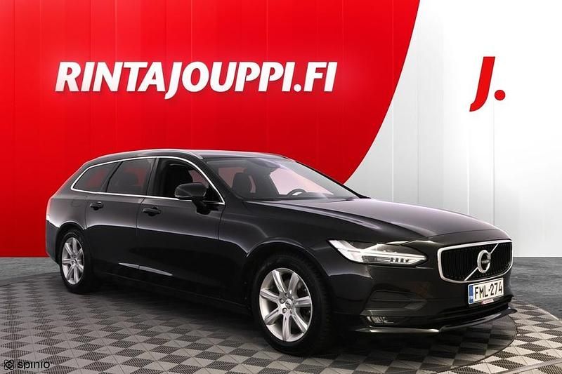 Musta Käytetty 2017 Volvo V90 Momentum Farmari | 19 880 € (Perustarjous) - Kuva 1/3