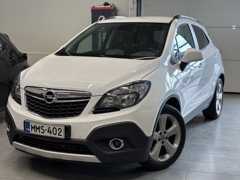 Valkoinen Käytetty 2016 Opel Mokka drive Katumaasturi | 7 400 € (Perustarjous) - Kuva 1/1