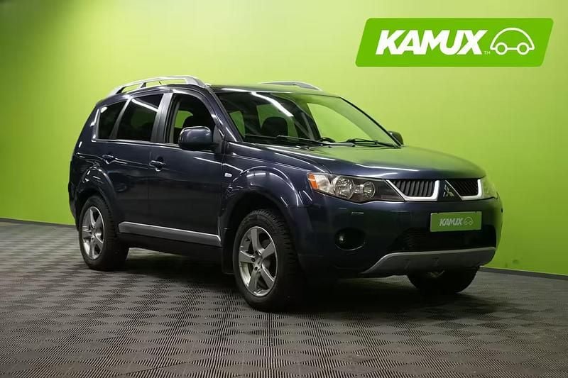 Käytetty Mitsubishi Outlander Intense 140 HP (102 kW) 2009 Sininen Katumaasturi