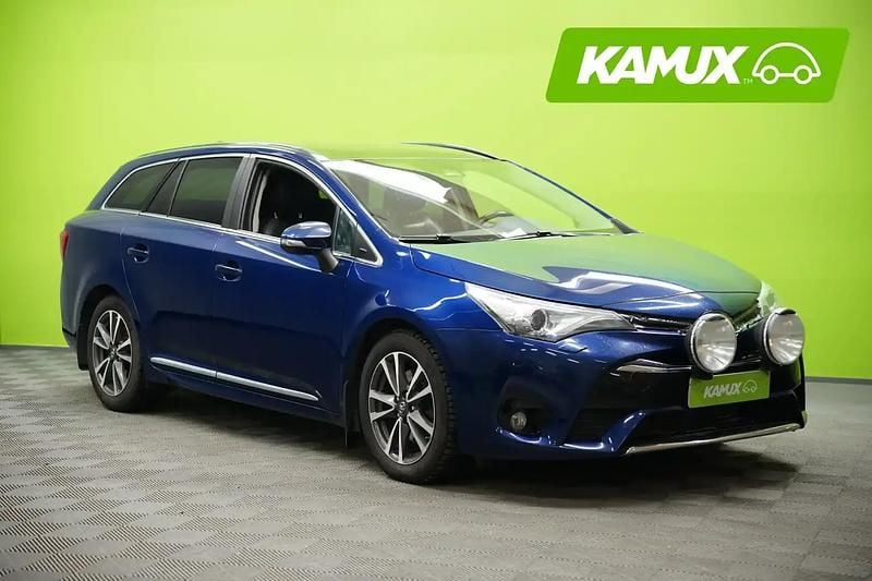Sininen Käytetty 2015 Toyota Avensis Premium Farmari | 15 490 € (Kallis) - Kuva 1/4