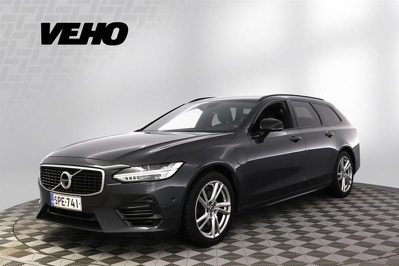 Harmaa Käytetty 2020 Volvo V90 R-Design Farmari | 31 800 € (Perustarjous) - Kuva 1/4