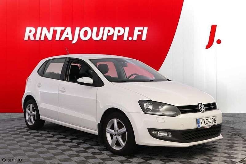Valkoinen Käytetty 2013 VW Polo Comfortline Viistoperä | 6 680 € (Perustarjous) - Kuva 1/3