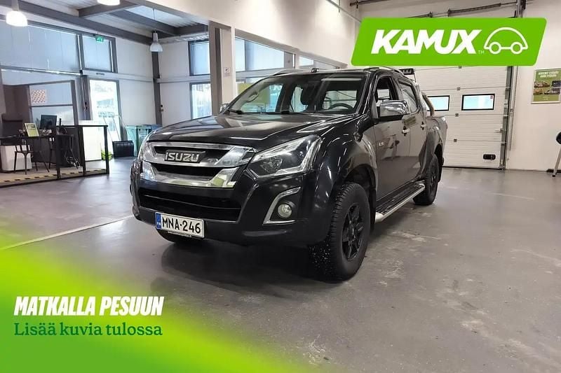 Musta Käytetty 2017 Isuzu D-Max Nouto | 24 900 € (Hyvä tarjous) - Kuva 1/4