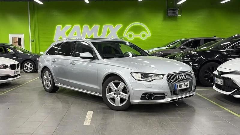 Käytetty Audi A6 Allroad Premium 245 HP (180 kW) 2014 Hopea / harmaa Farmari