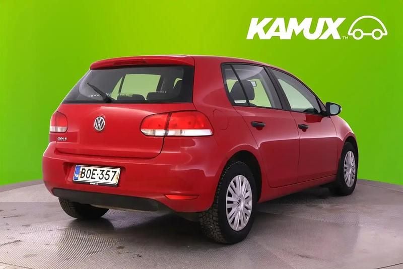 Käytetty VW Golf Trendline 80 HP (58 kW) 2010 Punainen Sedan